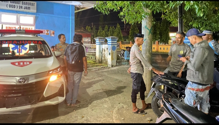 Kapolsek Malunda Pimpin Langsung Penanganan Kasus Bocah Ditemukan Hanyut di Jembatan Deking