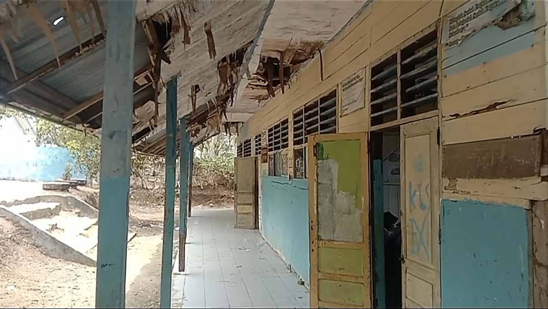 Sekretaris Dewan Pendidikan Majene Soroti Kondisi Bangunan SMPN 8 Satap Lombang, Pemerintah Diminta Bertindak